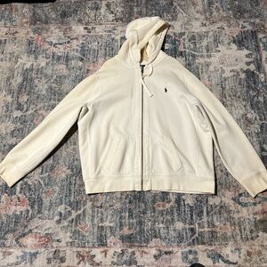 Ralph Lauren Cream Hoodie